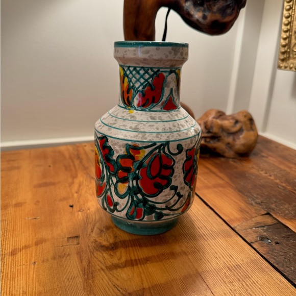 Italian ceramic vase. Vintage vase in the style of Fratelli Fanciullacci. - Picture 4 of 8